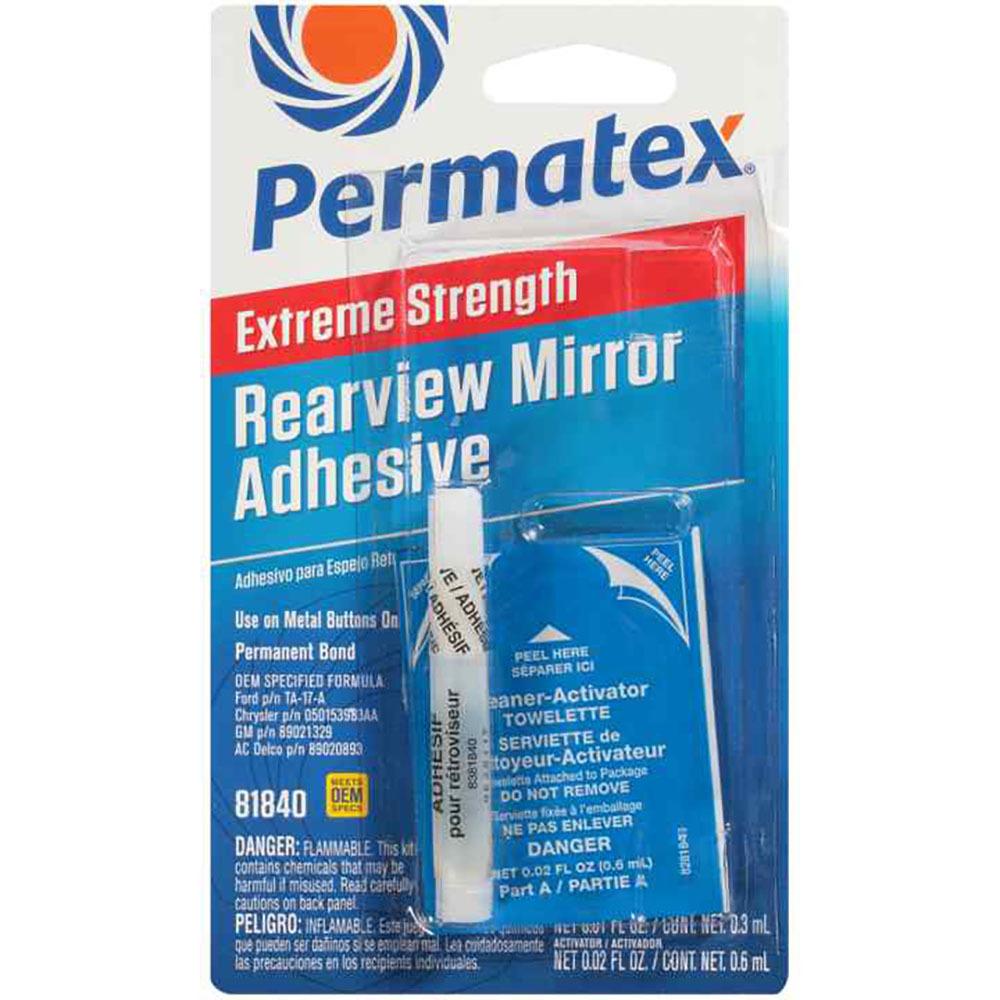 Lubricants | Permatex Extreme Rearview Mirror Professional Strength Adhesive – 6 Pack