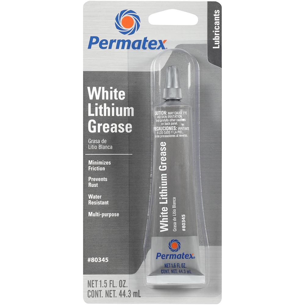 Lubricants | Permatex White Lithium Grease tube 1.5 fl.oz. – 12 Pack