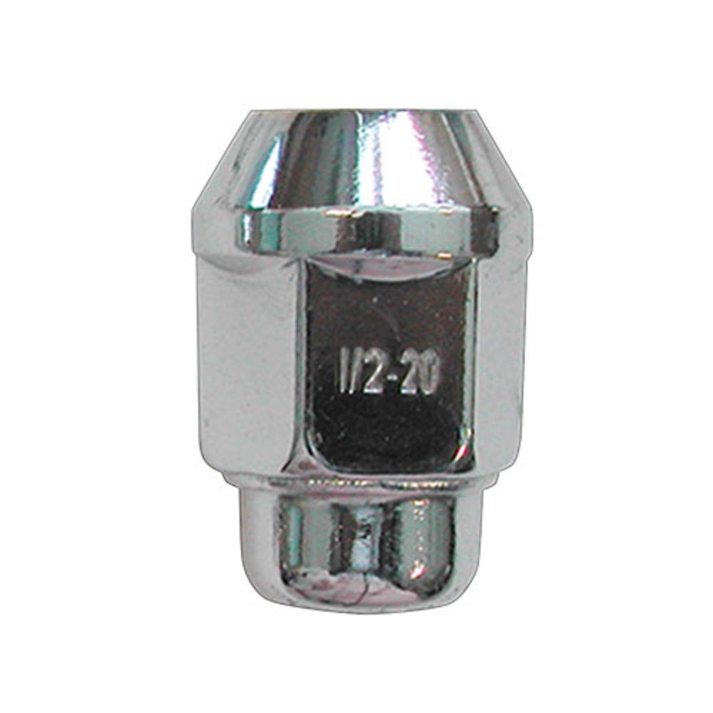 Lug Nuts | "Lug Nut Chrome, 1/2-20, 13/16 Hex" – 25 Pack