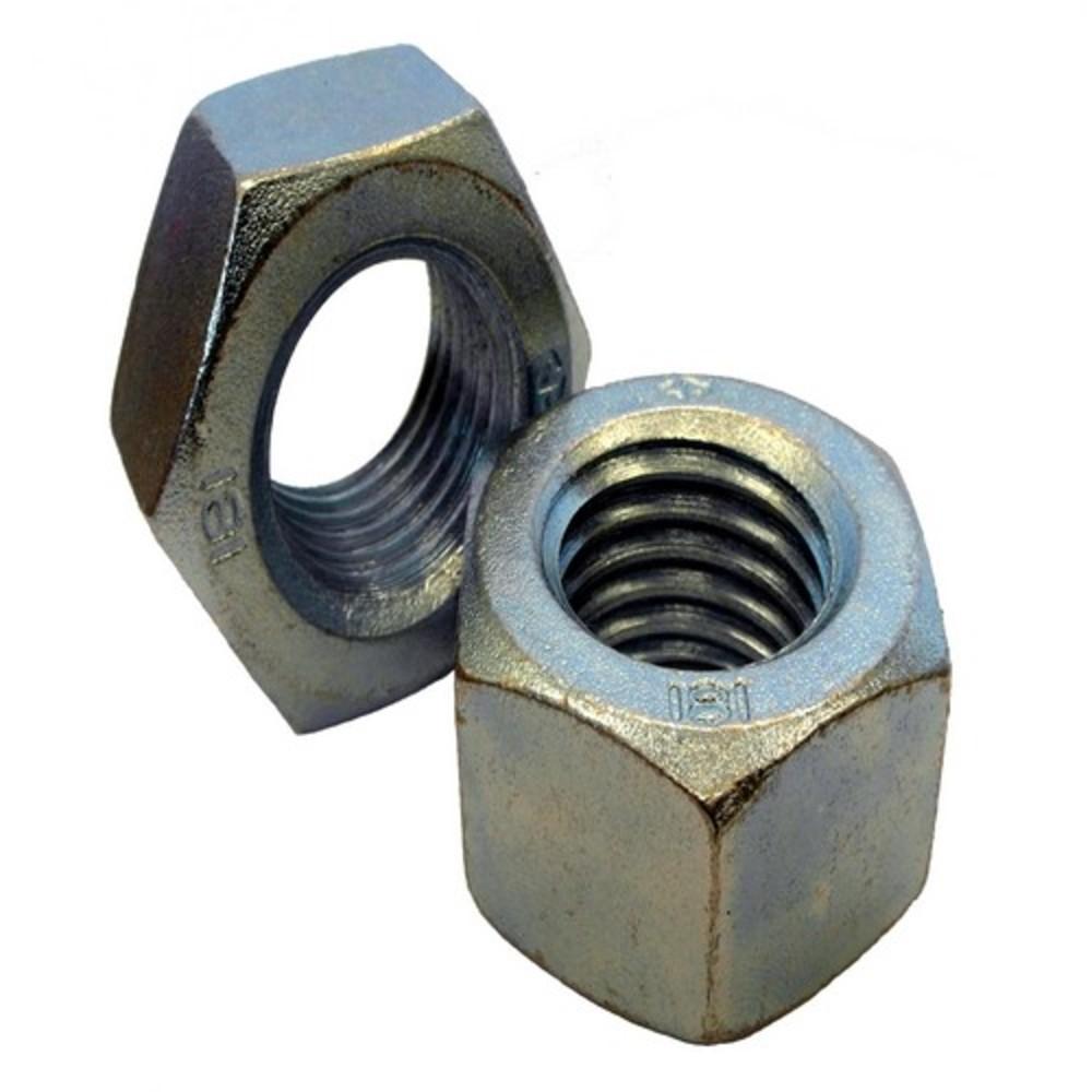 Metric Hardware | 8.8 DIN Hex Nuts Zinc M5-0.80 – 100 Pack