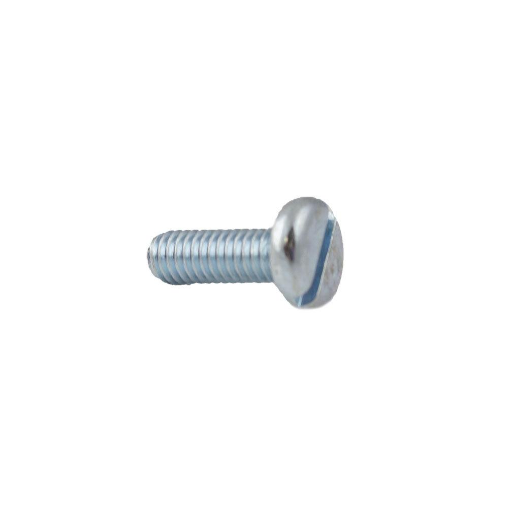 Metric Hardware | Machine Screw Pan Head Slotted Din85 4.8 Zinc 6X16 – 100 Pack