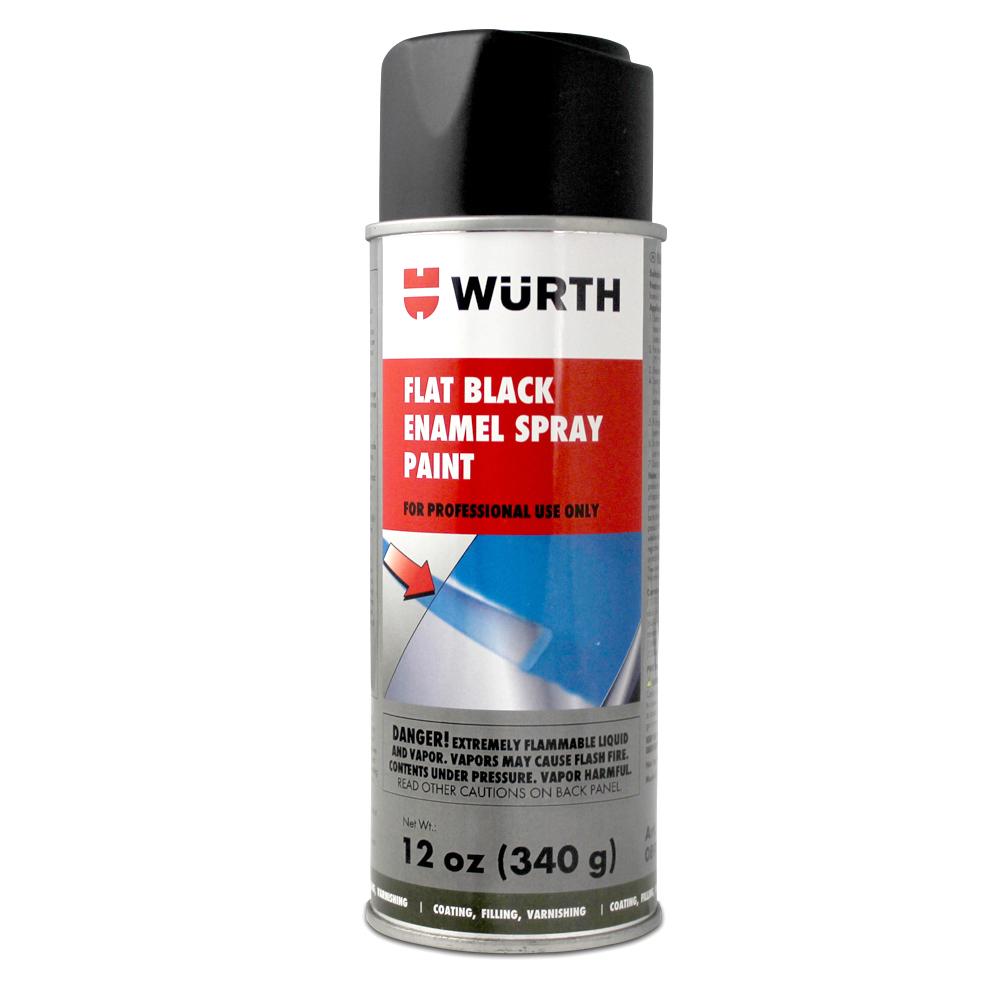 Paints | Flat Black Enamel 12 oz aerosol