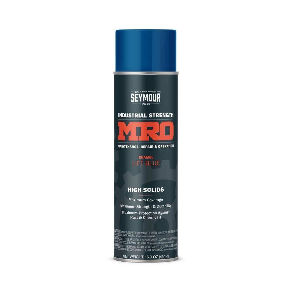 Paints | Seymour MRO Ind. High-Solids Lift Blue 16oz – 3 Pack