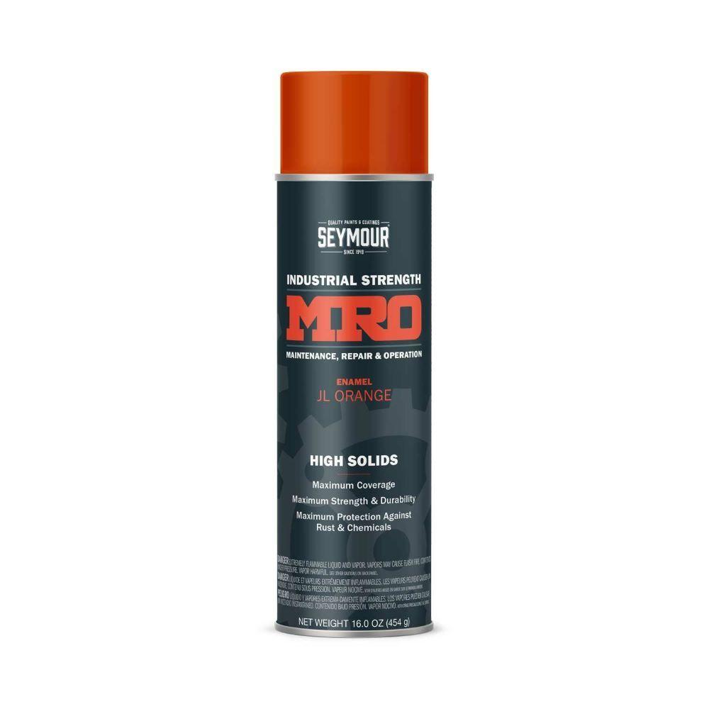 Paints | Seymour MRO Industrial High-Solids JL Orange 16oz – 3 Pack