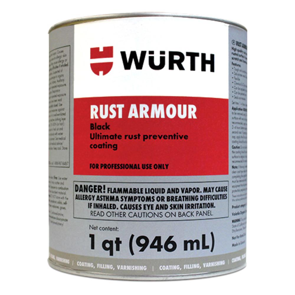 Rust Protective Coating | Rust Armour (Black) quart can