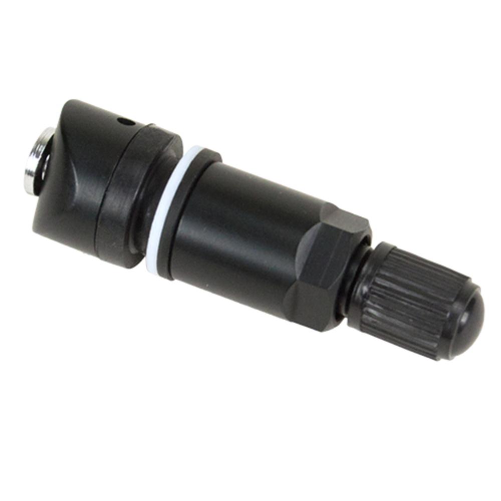 Tire Valve Stems & Caps | Matte Black Aluminum Valve Stem for WURTH TPMS Sensor