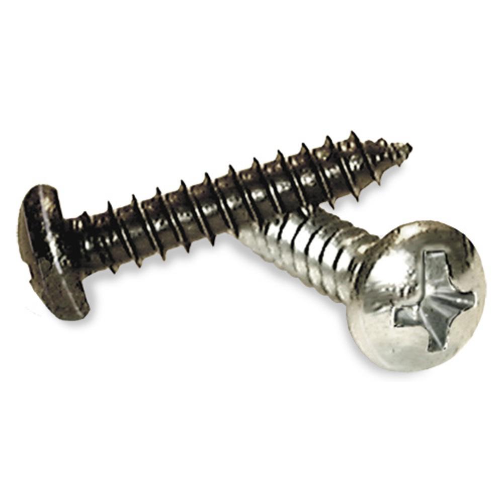 US Hardware | Pan Head Self-Tapping Sheet Metal Screw Zinc 14X2 – 100 Pack