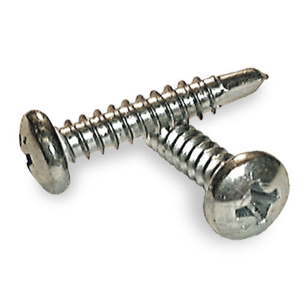 US Hardware | Phillips Pan Head Self-Drilling TEKS Screw Zinc 10X11/2 – 100 Pack