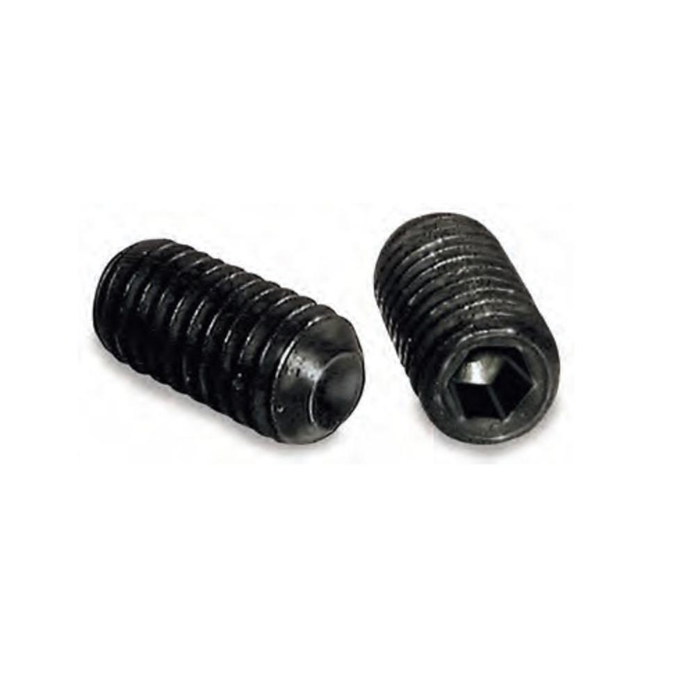 US Hardware | Socket Set Screw Cup Point Black 1/4-20X1/4 – 100 Pack