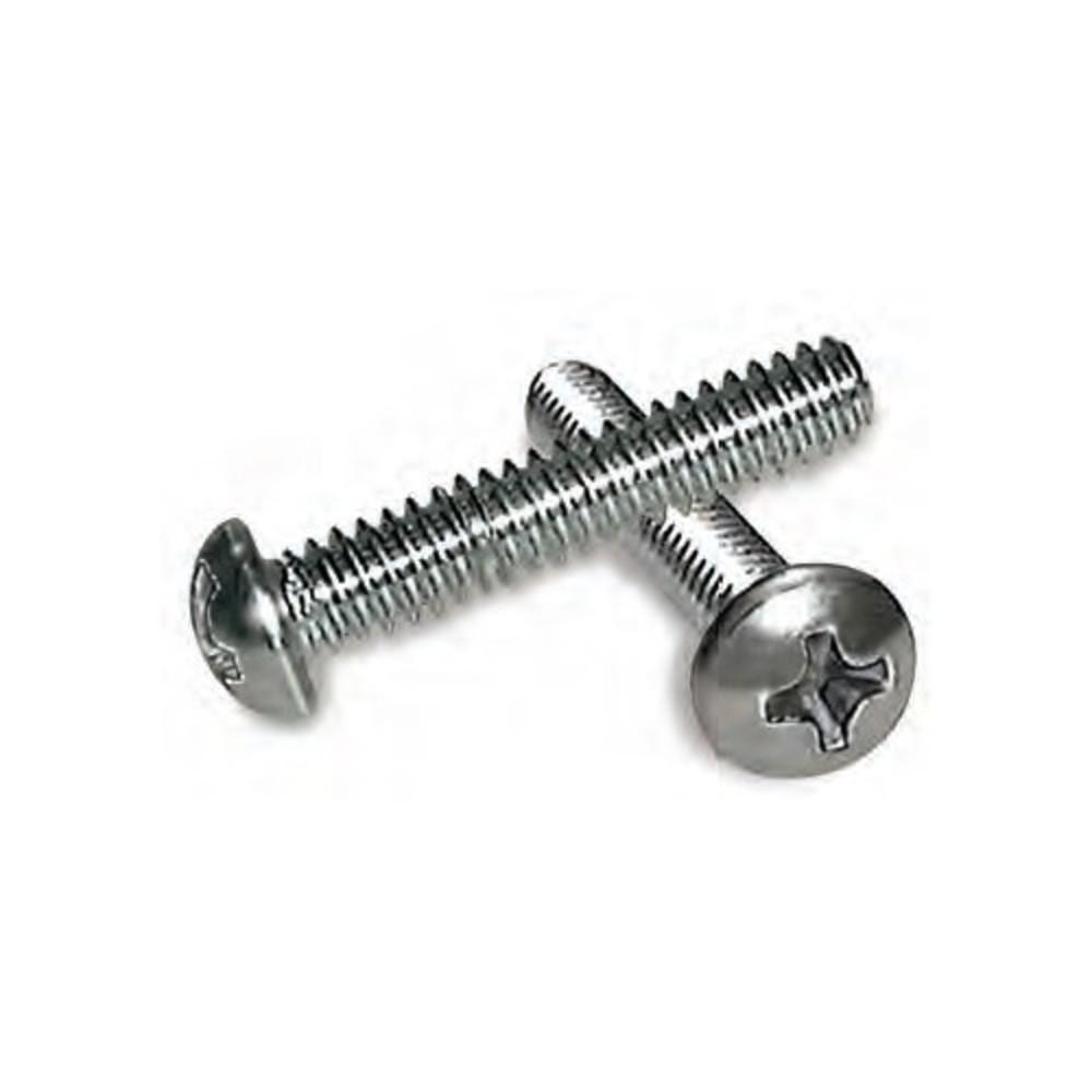 US Hardware | Stainless Steel Phillips Round Head Machine Screw 1/4-20X1-1/4 – 50 Pack