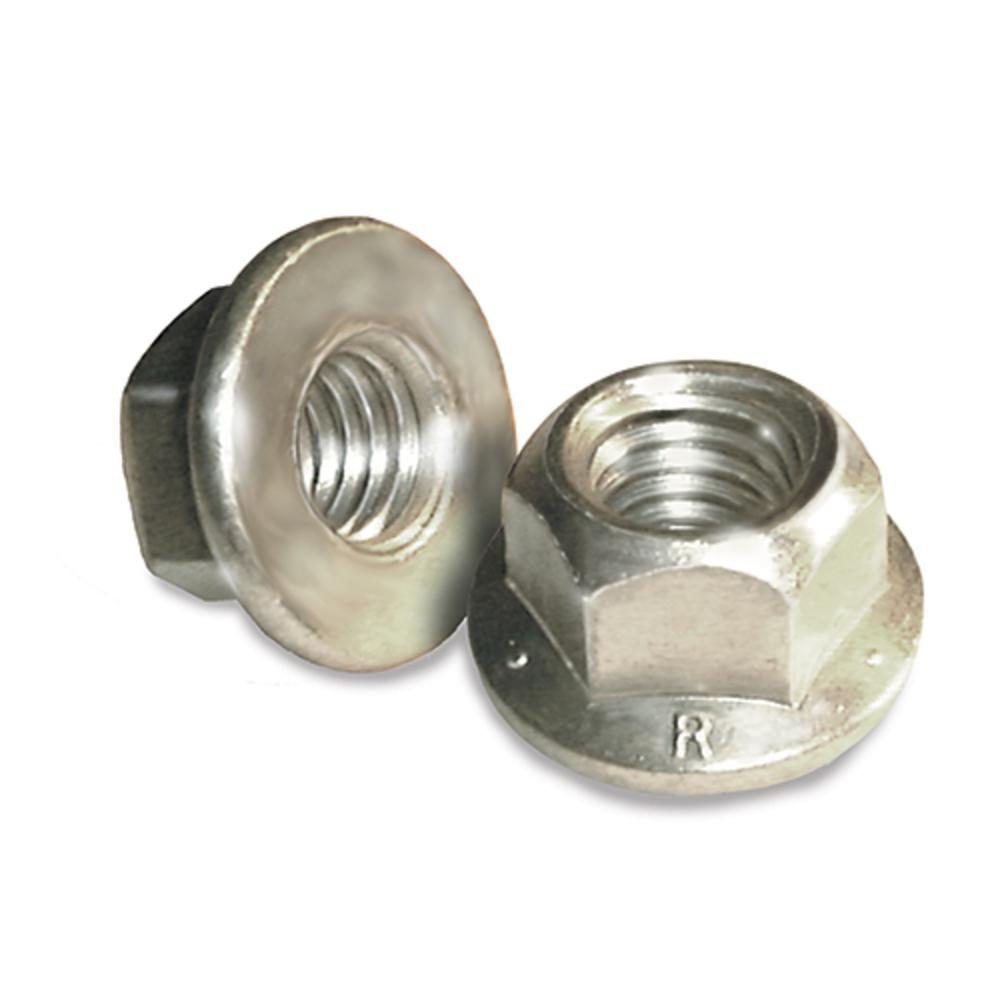 US Hardware | Stover Flange Nut USS 1/2 – 10 Pack